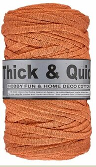 Hobby Fun en Home Deco 100% katoen oud oranje