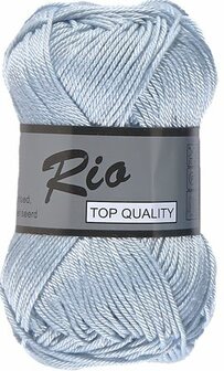 Garen Rio gemerceriseerd 100% katoen babyblauw