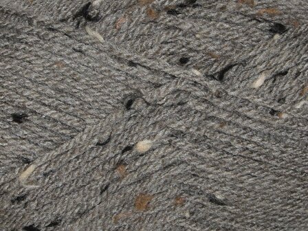 Garen No1 Tweed taupe 100% acryl