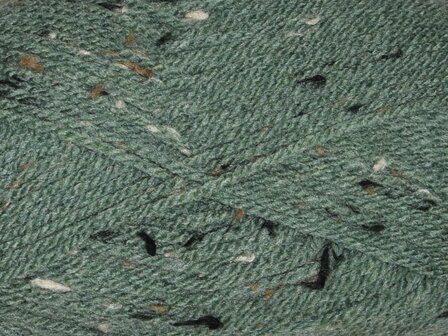 Garen No1 Tweed zeegroen 100% acryl