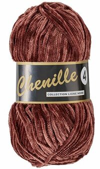 Garen Chenille 4 helderbruin