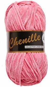 Garen Chenille 4 roze