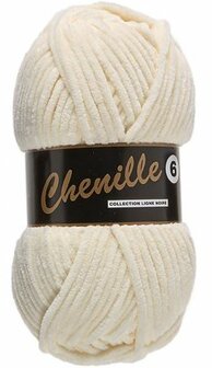 016 gebroken wit - Chenille 6 