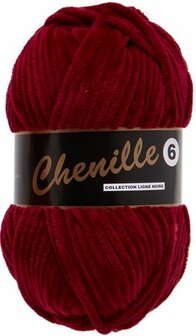 042 Bordeauxrood - Chenille 6 