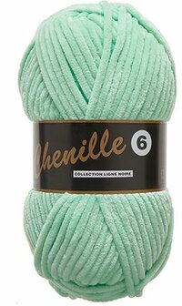 062 mintgroen - Chenille 6 