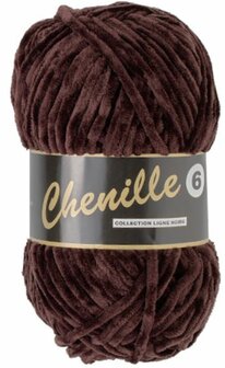 110 donkerbruin - Chenille 6 